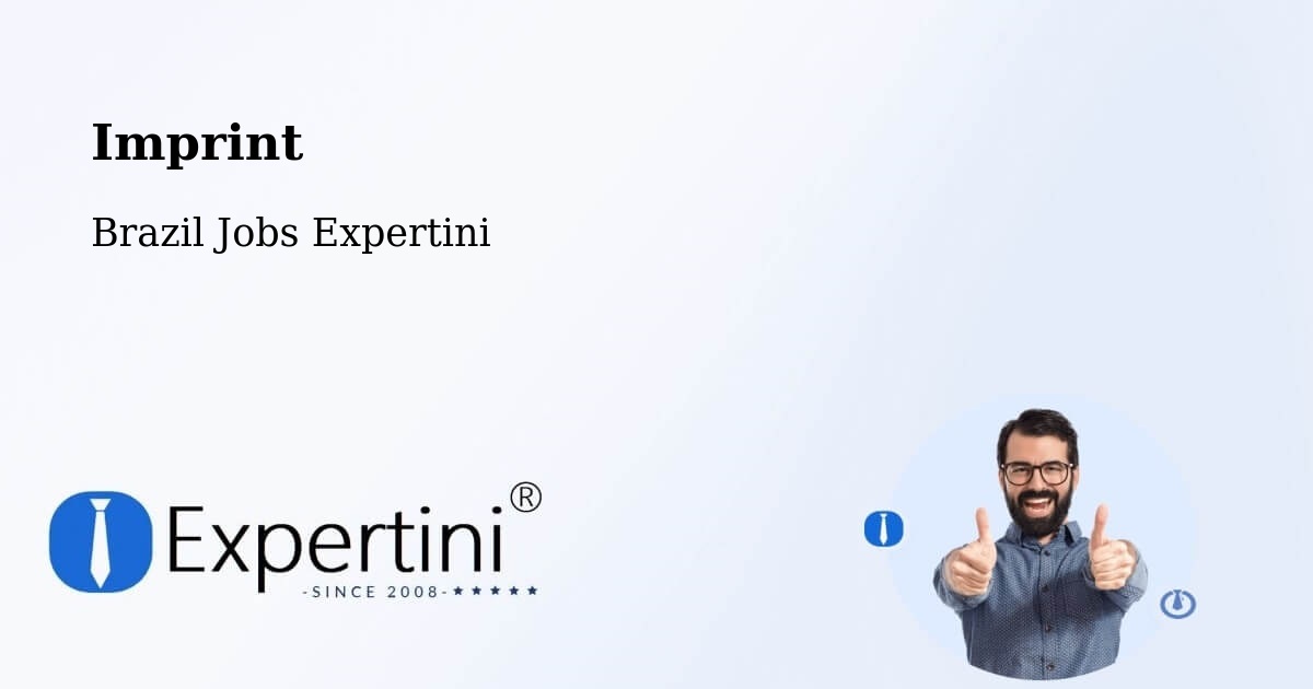 Imprint – Mutuípe - Brazil Jobs Expertini